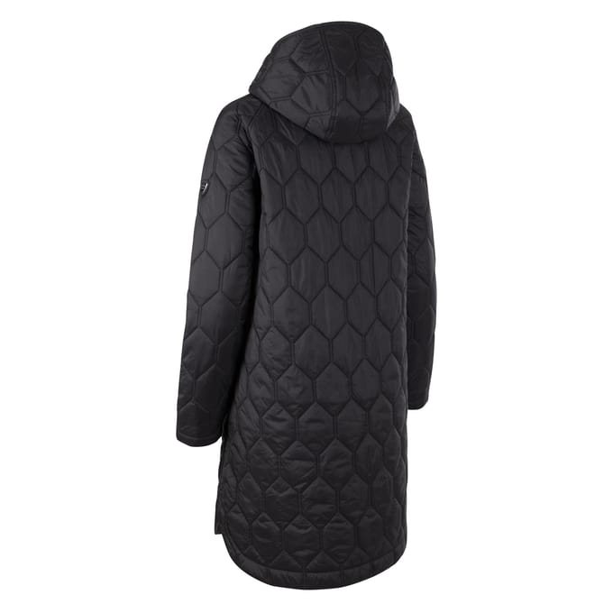 Trespass Dames/Dames Phase Gewatteerde Jas (Zwart)