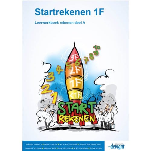 Startrekenen 1f / Deel A Rekenen / Leerwerkboek - Sander Heebels