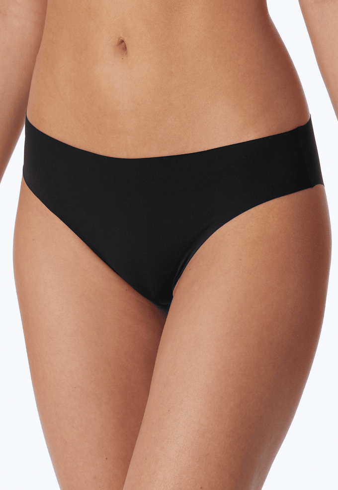 Schiesser Slip naadloos - Invisible Light Dames Onderbroek - zwart