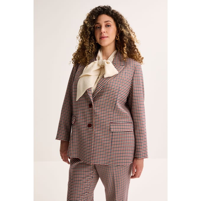 Blazer In Pied-de-poule