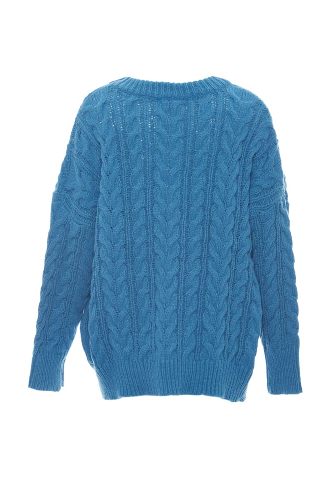 Mymo Jumper Dames turkoois