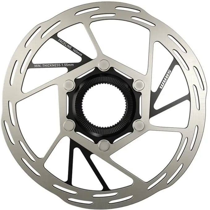 Sram Paceline Centerlock Remschijf Zilver 160 mm