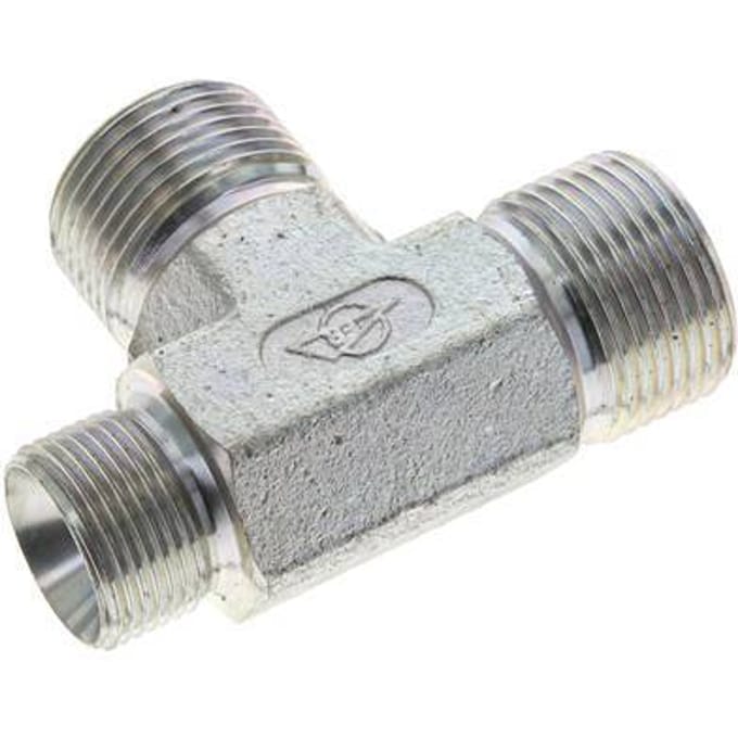 T-Fitting G3/4'' x G1'' Buitendraad Staal 225bar (3161,25psi)