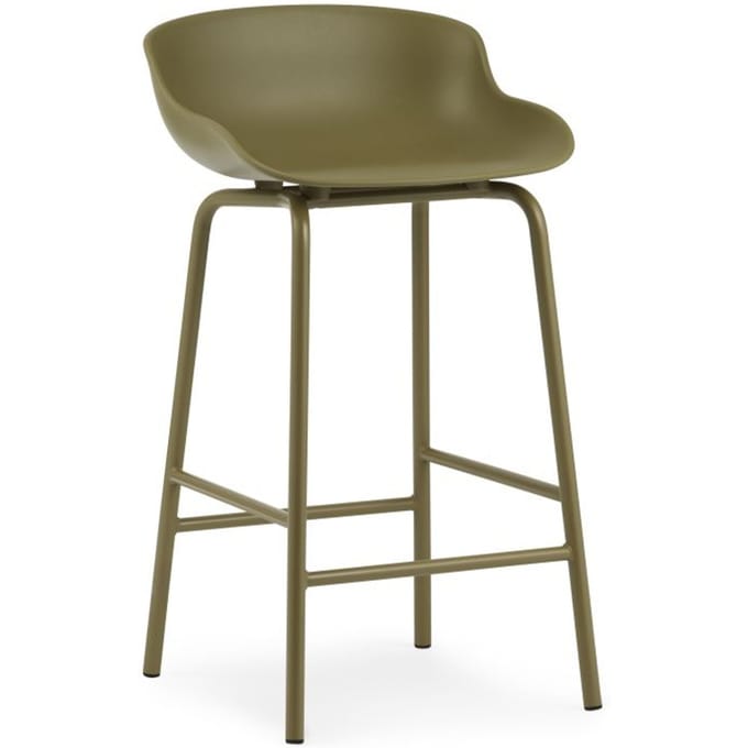 Normann Copenhagen Hyg barkruk 65cm - olijf