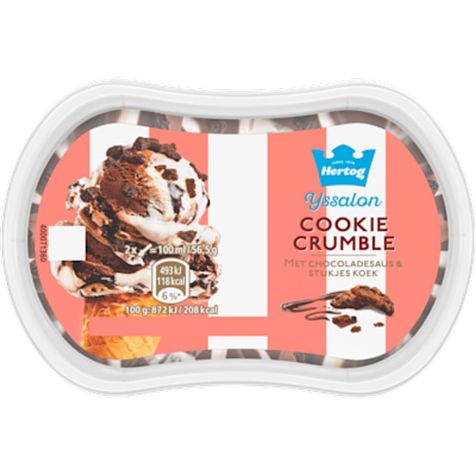 IJssalon mini cookie crumble