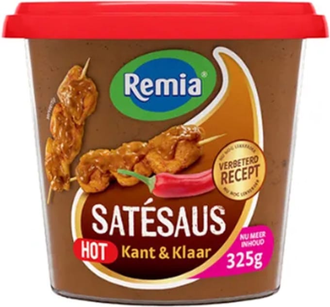 Remia - Satesaus Hot - 8 x 325 gram
