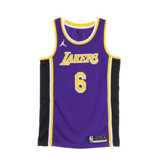 Basketbaltanktop voor heren Nba Swingman Jersey Statement Edition 2020 nr. 6 Lebron James Loslak