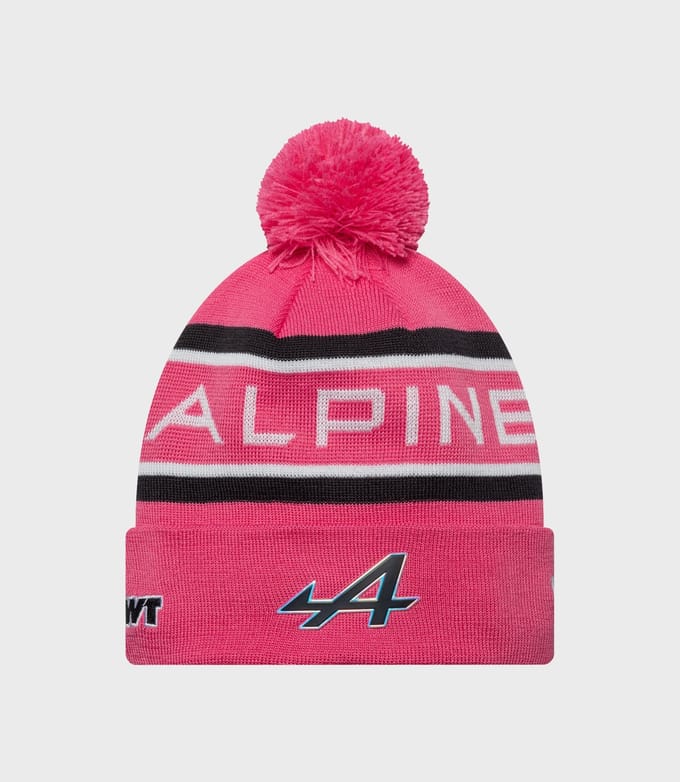 New Era Alpine Jack Doohan Cuff Knit Pop Hat - Roze
