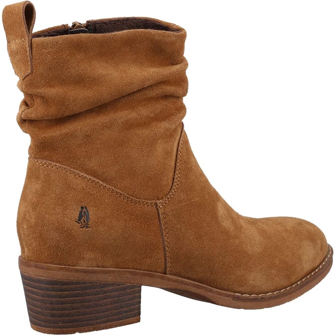Hush Puppies Iris Suède Dameslaarzen Tan