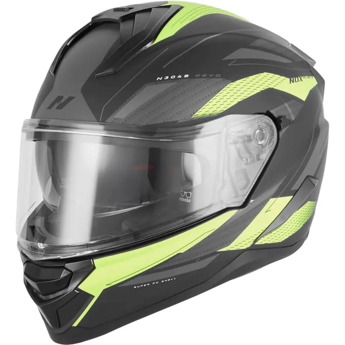 Volle motorhelm Nox Premium N304S Revo