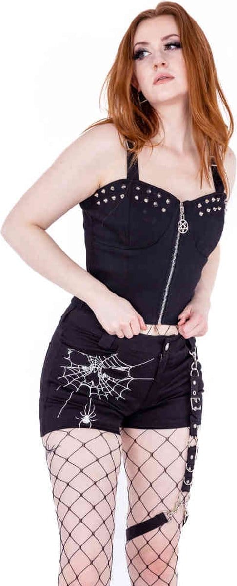Heartless - Widow Maker Korte broek - Taille, 36 inch - Zwart
