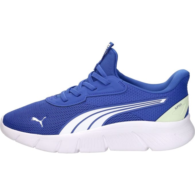 PUMA Flexfocus SlipTech PS kinder sneakers blauw wit