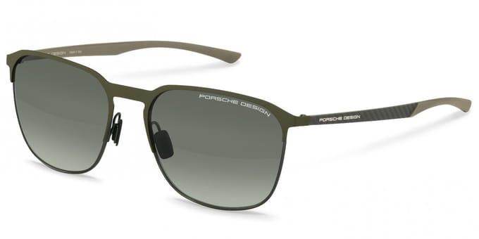 Porsche Design P8979 Olive/dark grey 57/18/145 MAN Zonnebrillen