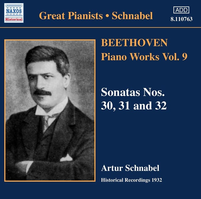 Artur Schnabel - Beethoven: Piano Works 9 (CD)