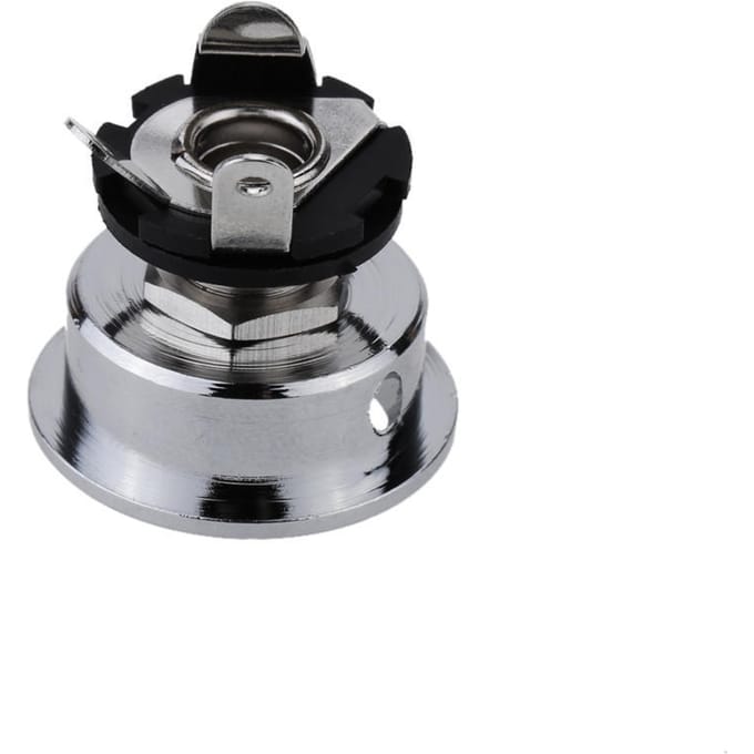 Elektrische Gitaar 6.35mm   1 4   Jack Plug Socket Uitgangsplaat voor Gitaar met Schroeven