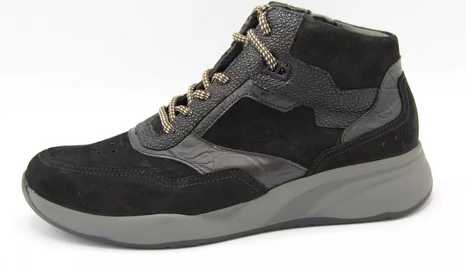 Durea - 9778 H - Half-hoge schoenen - Kleur: Zwart - Maat: 38.5
