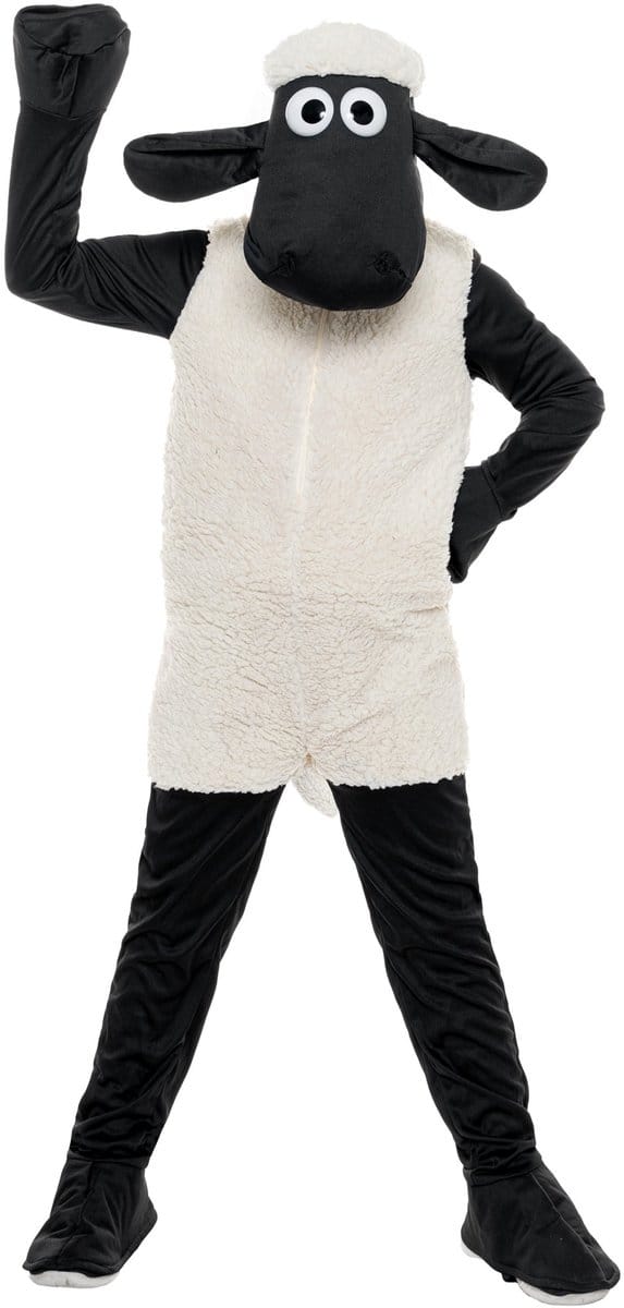Shaun het schaap kostuum voor kinderen - Kostuum Accessoires
