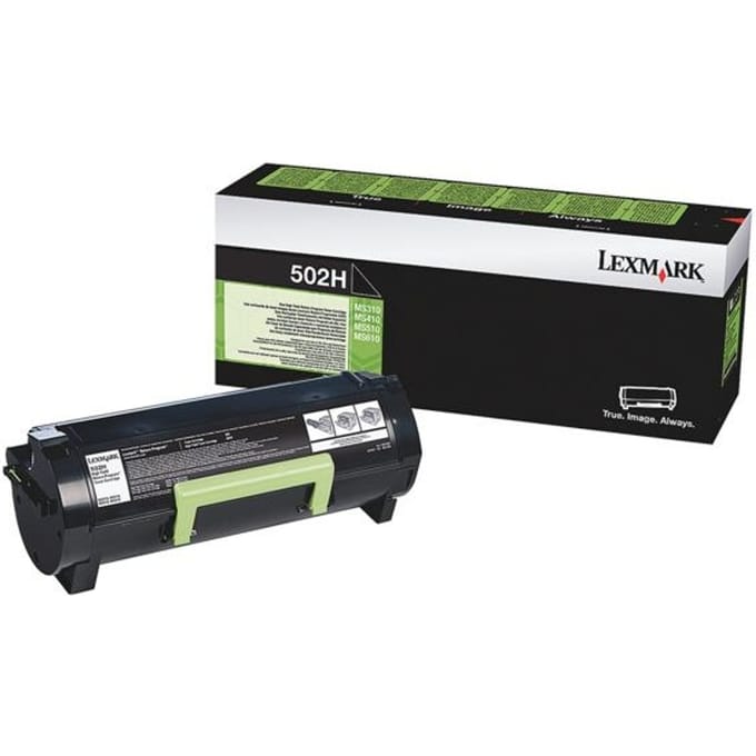 Lexmark 50F2H00 (502H) Toner Zwart Hoge capaciteit