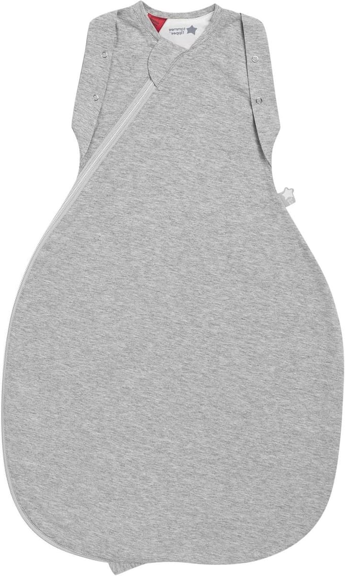 Babyslaapzak - Inbakerdoek - Veilige Slaap - Drukknopen - 3-6 maanden - Grijs