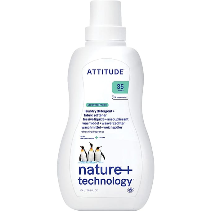 Attitude 2-in-1 Wasmiddel & Wasverzachter Mountain Essentials