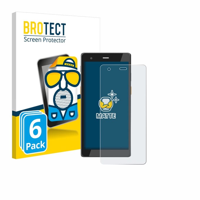 BROTECT - Screenprotector voor Scorpion 6X V2 - Folie Beschermfolie matte 6 Stuks