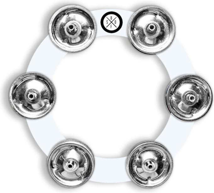 Big Fat Snaredrum BFSDBR Bling Ring Beckenauflage - Accessoire voor bekkens