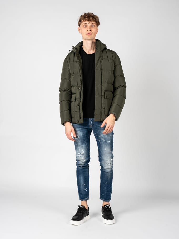 Geox jas Hilstone Mannen groen