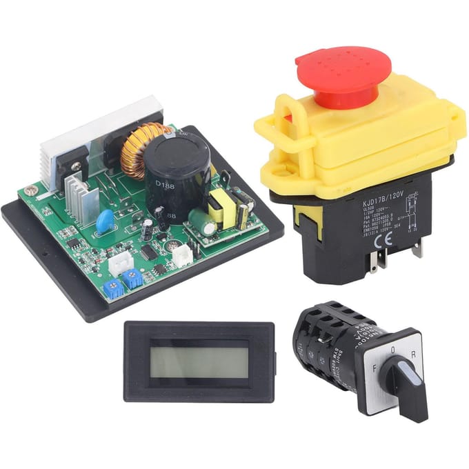Motorbesturingssysteem Magnetische stuurschakelaar Potentiometer Borstelmotorbord LCD-scherm Hall