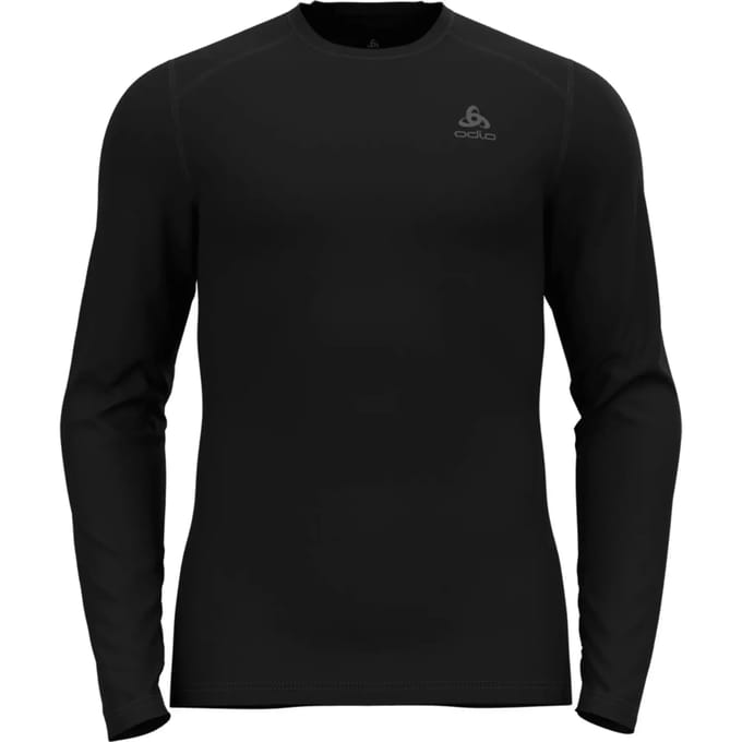 Odlo Fundamentals Active Lange Mouwen Basislaag Zwart M Man