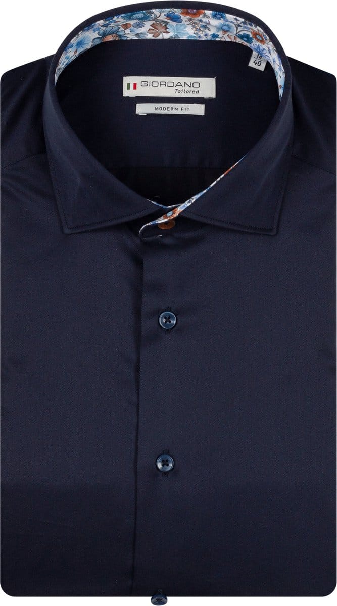 Giordano – Locarno – Heren – Overhemd - Two-ply Overhemd – Blue – 617815-60