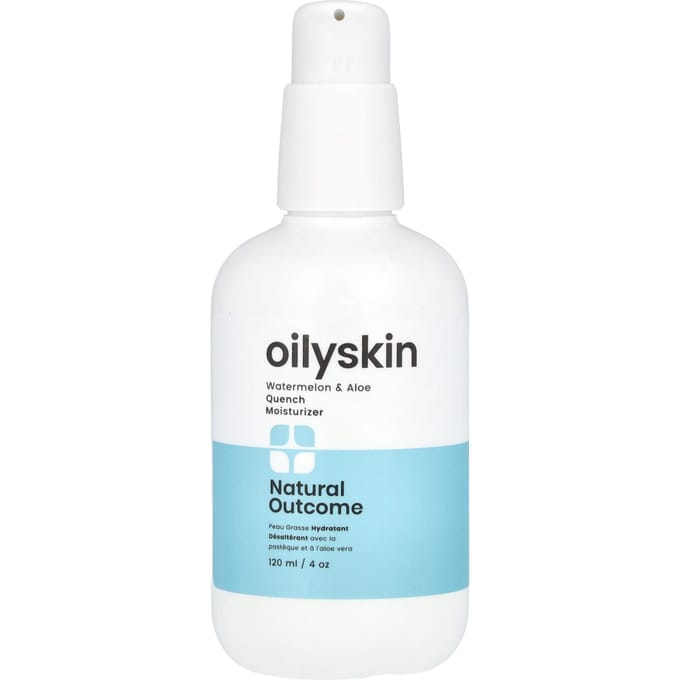 Natural Outcome, Oily Skin, Quench Moisturizer, 4 oz (118 ml) white