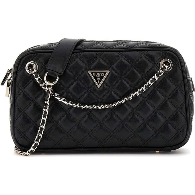 GUESS Schoudertas Giully II Shoulder Satchel Bag Black Zwart