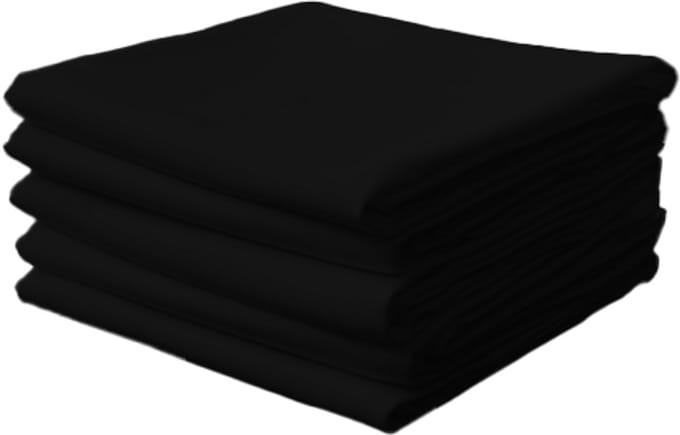 Meble odNowa - Servetten - Zwart - 40x40 cm - 10 Stuks