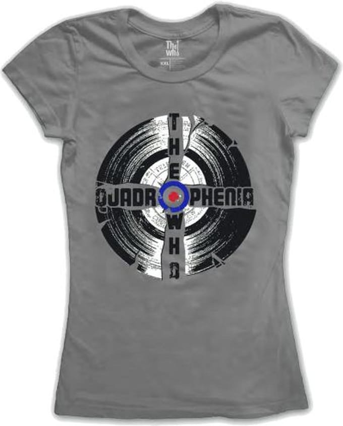 The Who - Quadrophenia Dames T-shirt - S - Grijs