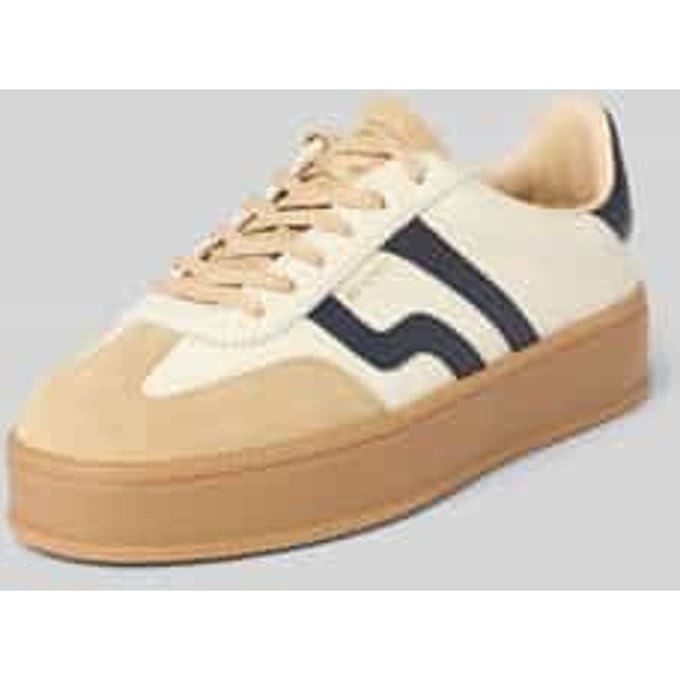 Sneakers van echt rundleer model 'Cuzmani'
