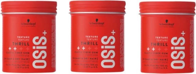 Schwarzkopf Osis Thrill Fibre Gum Triple Pack
