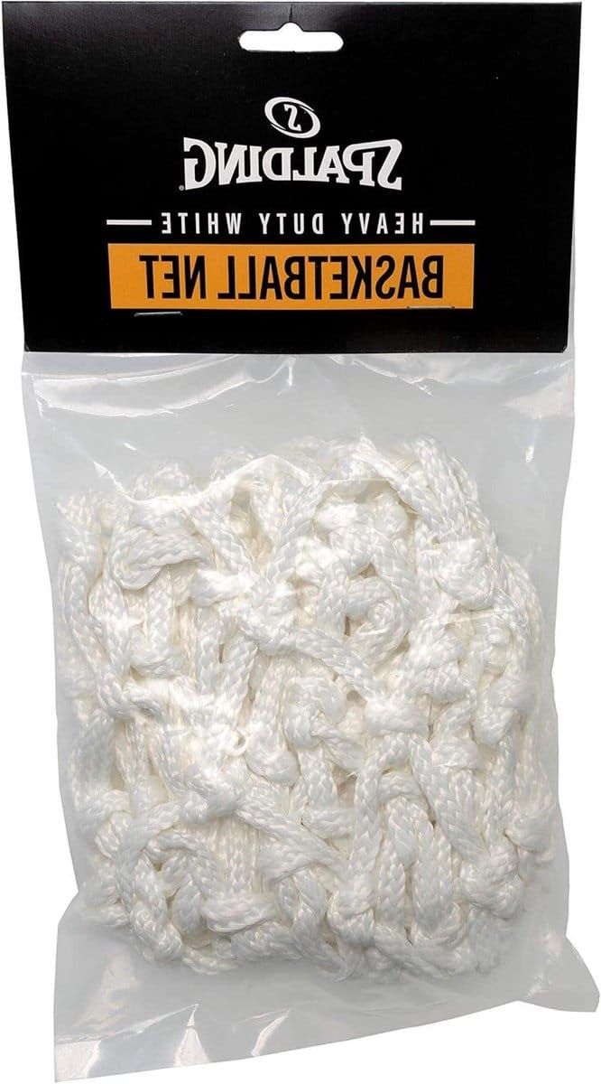 Spalding Replacement Heavy Duty White Net - for Basketball Rim