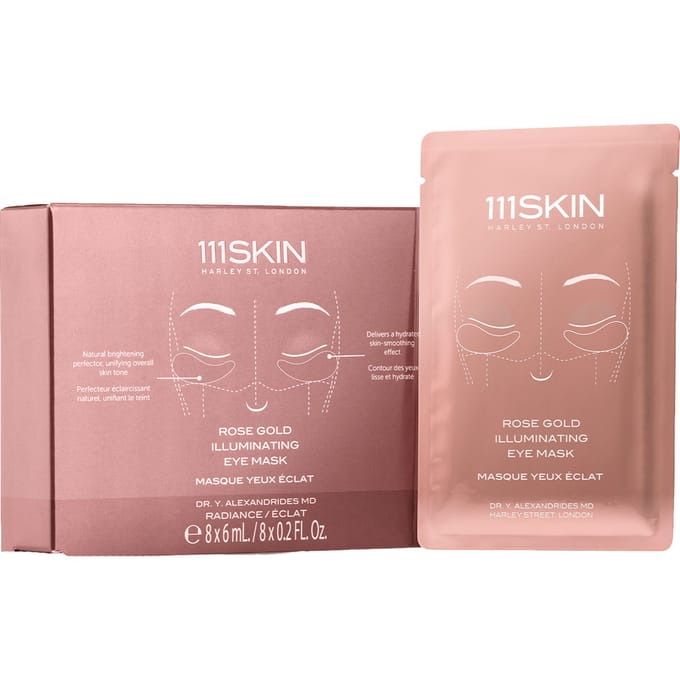 111SKIN Rose Gold Illuminating Eye Mask Box