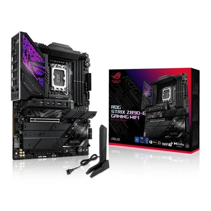 ASUS ROG STRIX Z890.E GAMING WIFI - Moederbord - Intel Z890 - ATX - Compatible met Intel Core Ultra Processoren - LGA 1851 Socket