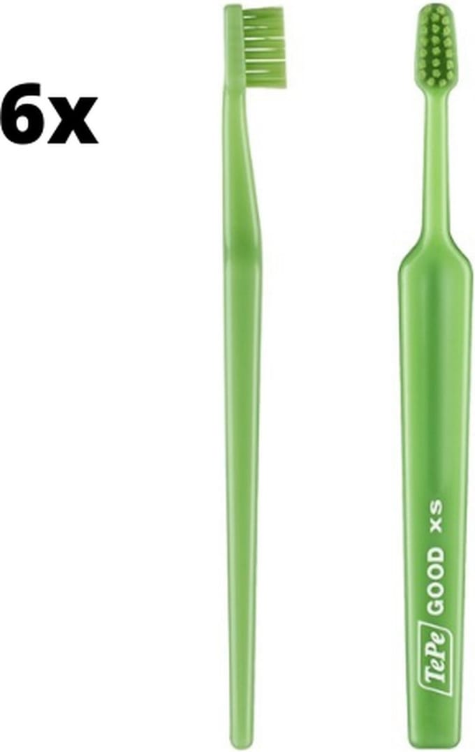 TePe Good Mini Extra Soft Tandenborstel  - 6 stuks - Duurzaam