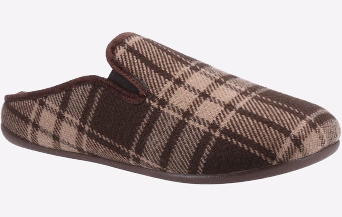 Cotswold Syde Textiel Heren Bruine Muiltjes