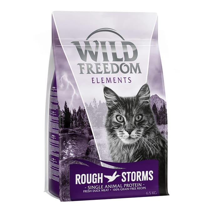 6,5kg Adult "Rough Storms" Eend Wild Freedom Kattenvoer