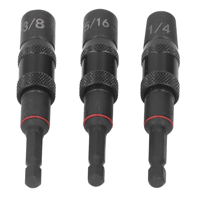 Slagschroevendraaier Dopsleutel Adapter Set 14in Sterke Magnetische Slag Flip Dopsleutel Bithouder