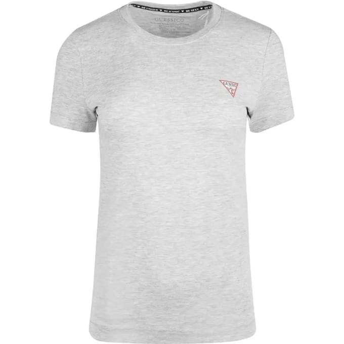 Dames-T-shirt met ronde hals Guess Mini Triangle