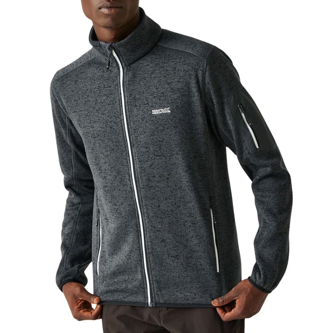 Fleece Heren Hiking Hoge Kraag Newhill