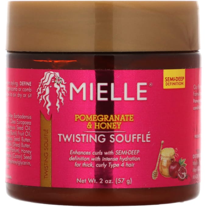 Mielle, Twisting Soufflé, Granaatappel en Honing, 2 oz (57 gr) black