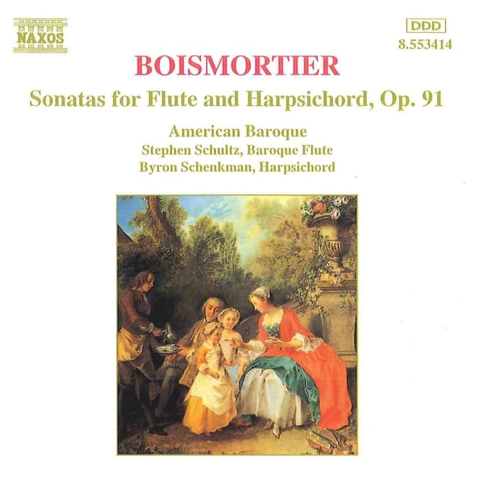 Stephen Schultz, American Baroque - De Boismortier: Sonatas For Flute And Harpsichord (CD)