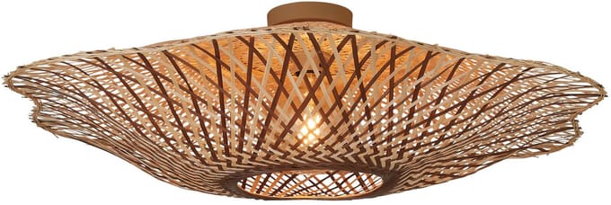 GOOD&MOJO Plafonniere Madura - Naturel - Ø22cm - Bohemian