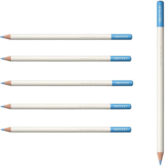 Tombow Irojiten - Kleurpotloden - P8 - Forget me not blue - Blauw - 6 Stuks