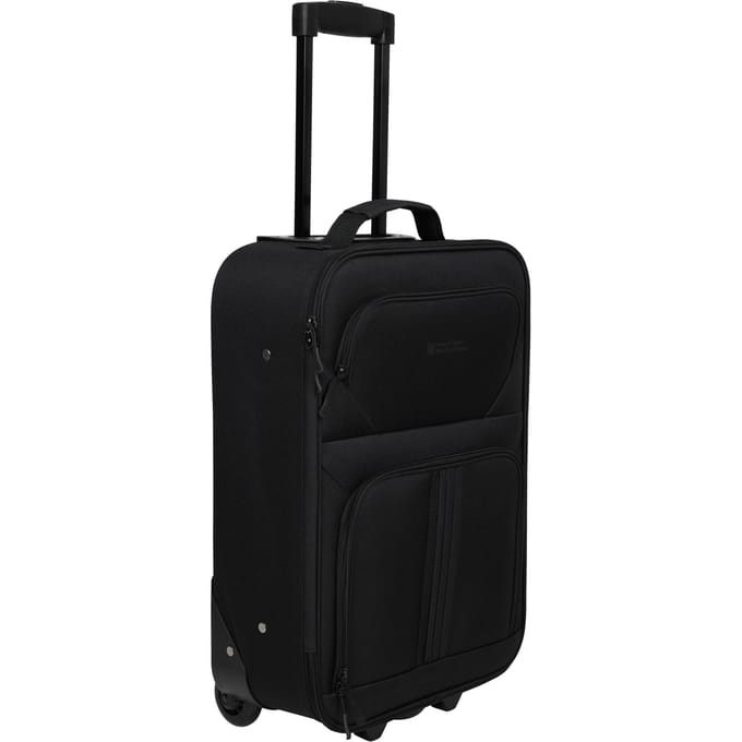 Mountain Warehouse Koffer Essentials 2 wielen (Jet Zwart)